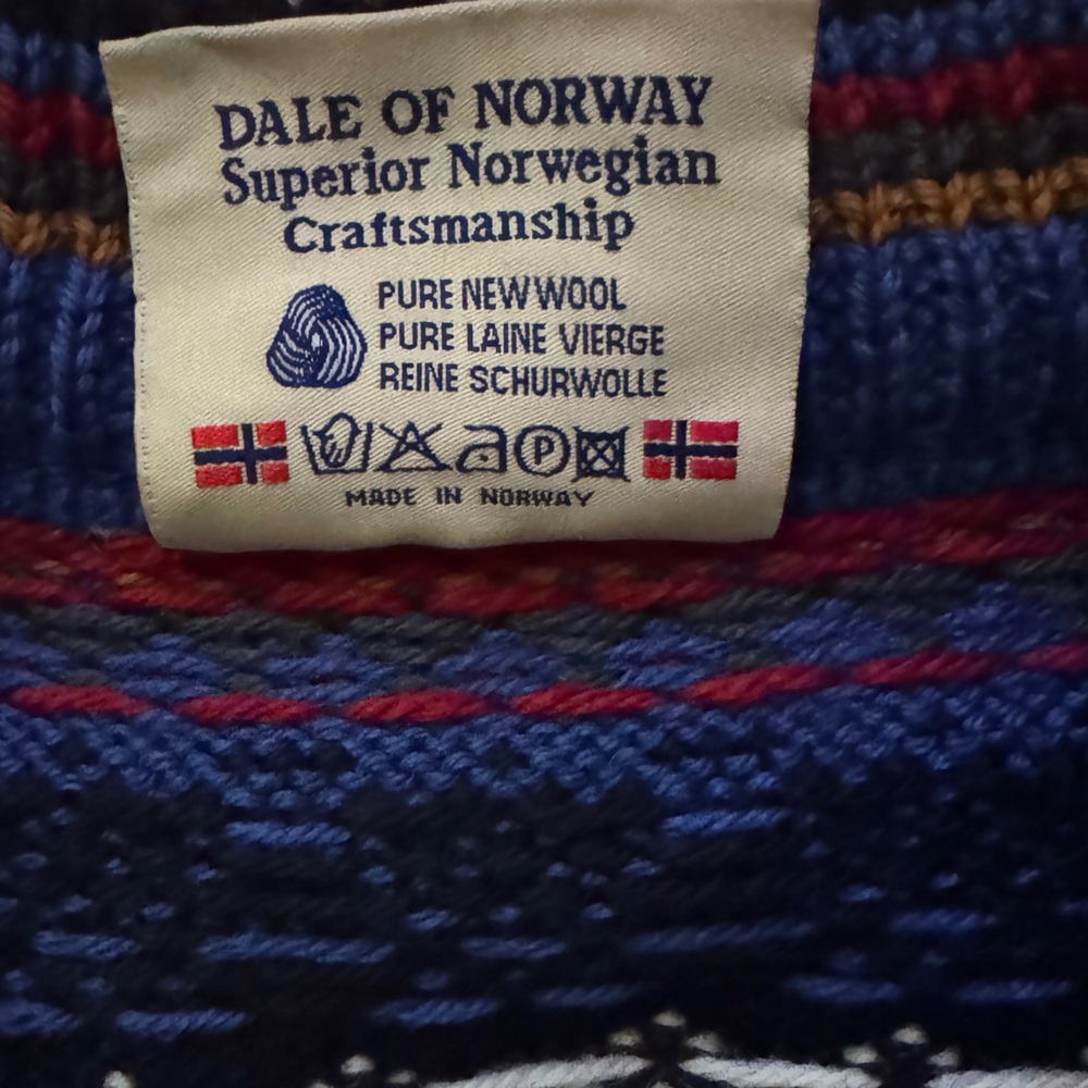 Dale of Norway Vintage Fair Isle Pullover Sweater 🇳🇴 - Picture 4 of 9